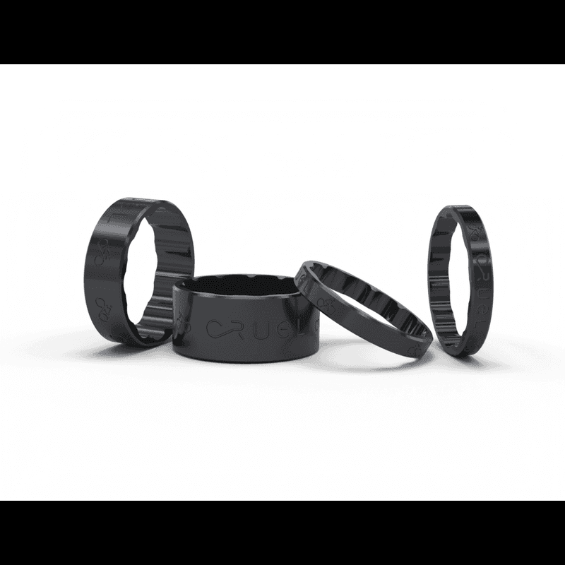 SPESSORE / HEADSET SPACER - BLACK DELRIN